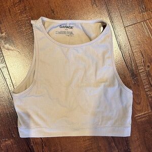 Small Garage compression crop top